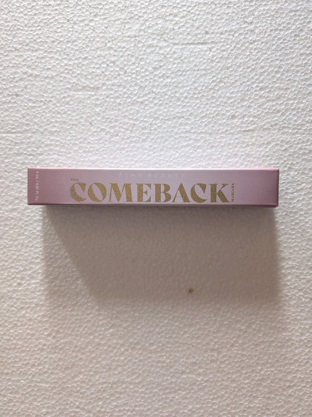 ATHR Beauty The Comeback Mascara Black 0.27 oz 8mL Vegan Full Size NEW BOX